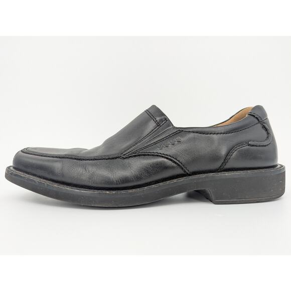 EUC Black Leather Ecco Loafers w Arch Support Size 42 (US 8 - 8.5) SAS Diplomat main image 7